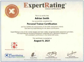 personal trainer certification